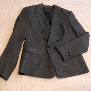 Ann Taylor dark gray blazer size 8